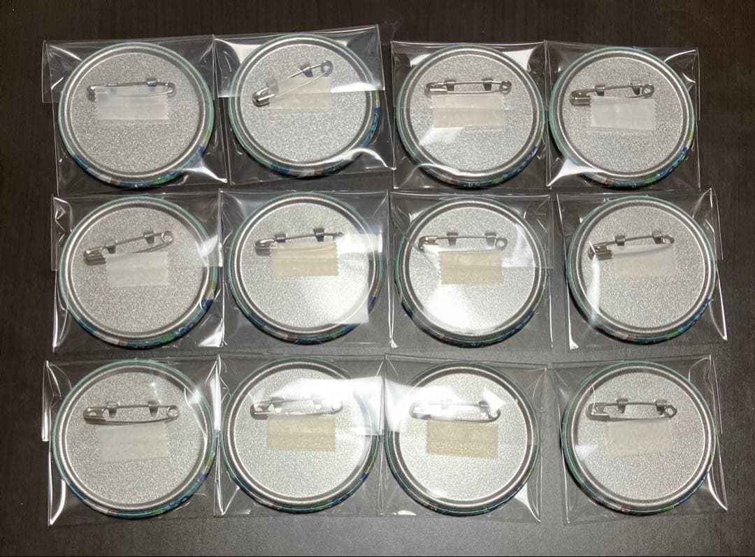 プロセカ 感謝祭 オーロラ箔押し缶バッジ 日野森雫 12点