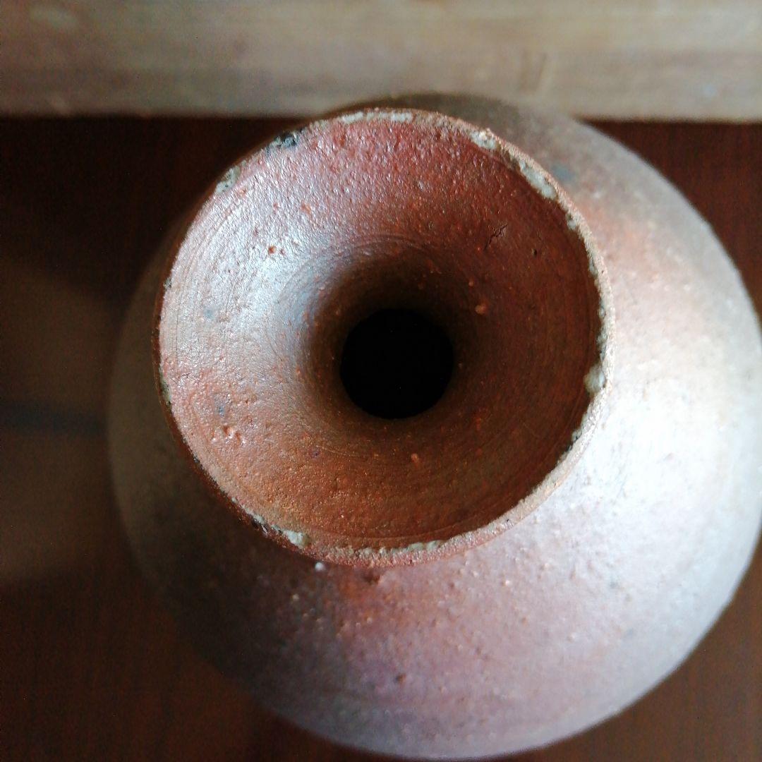 【人間国宝】備前焼　藤原雄　備前大徳利　29cm