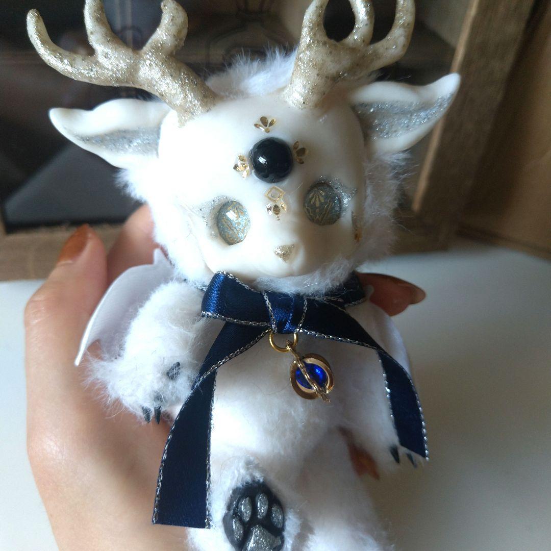 妖精？猫？鹿？うさぎ？架空空想生物人形 アートドールハンドメイド(説明欄必読)