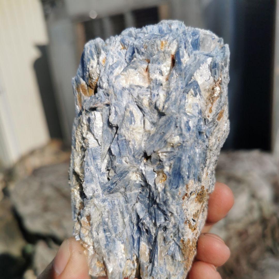 カイヤナイト　原石　762　鑑賞石　石　置物　オブジェ　インテリア