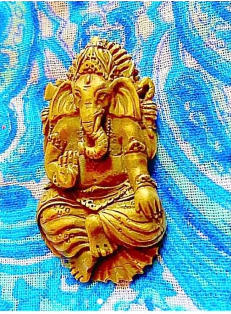 金運爆上げ　特別祈祷　金運を呼ぶ！純銅製タイ製ガネーシャ　ネックツリータイプ