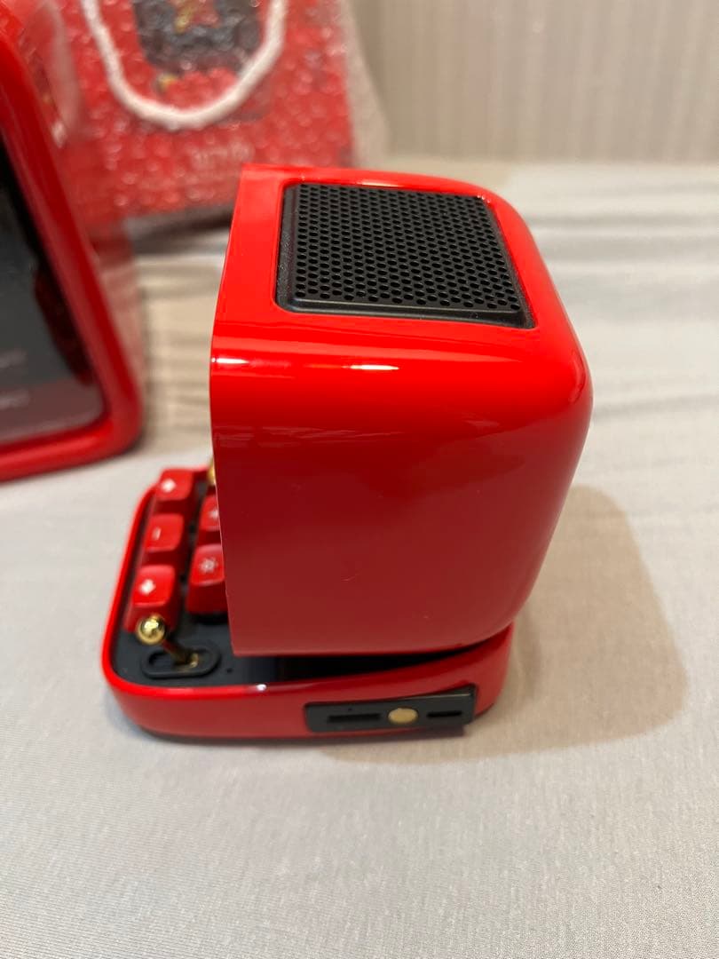 ディブーム Divoom DITOO-PLUS ポータブルスピーカー 赤