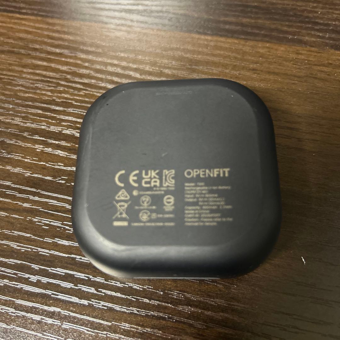 SHOKZ OPENFIT 骨伝導イヤホン ブラック