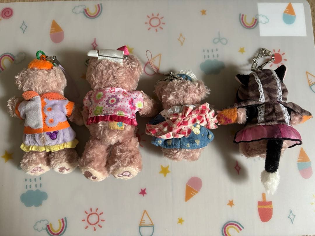 デイズニー　シエリーメイ　ぬいぐるみ　4体セット