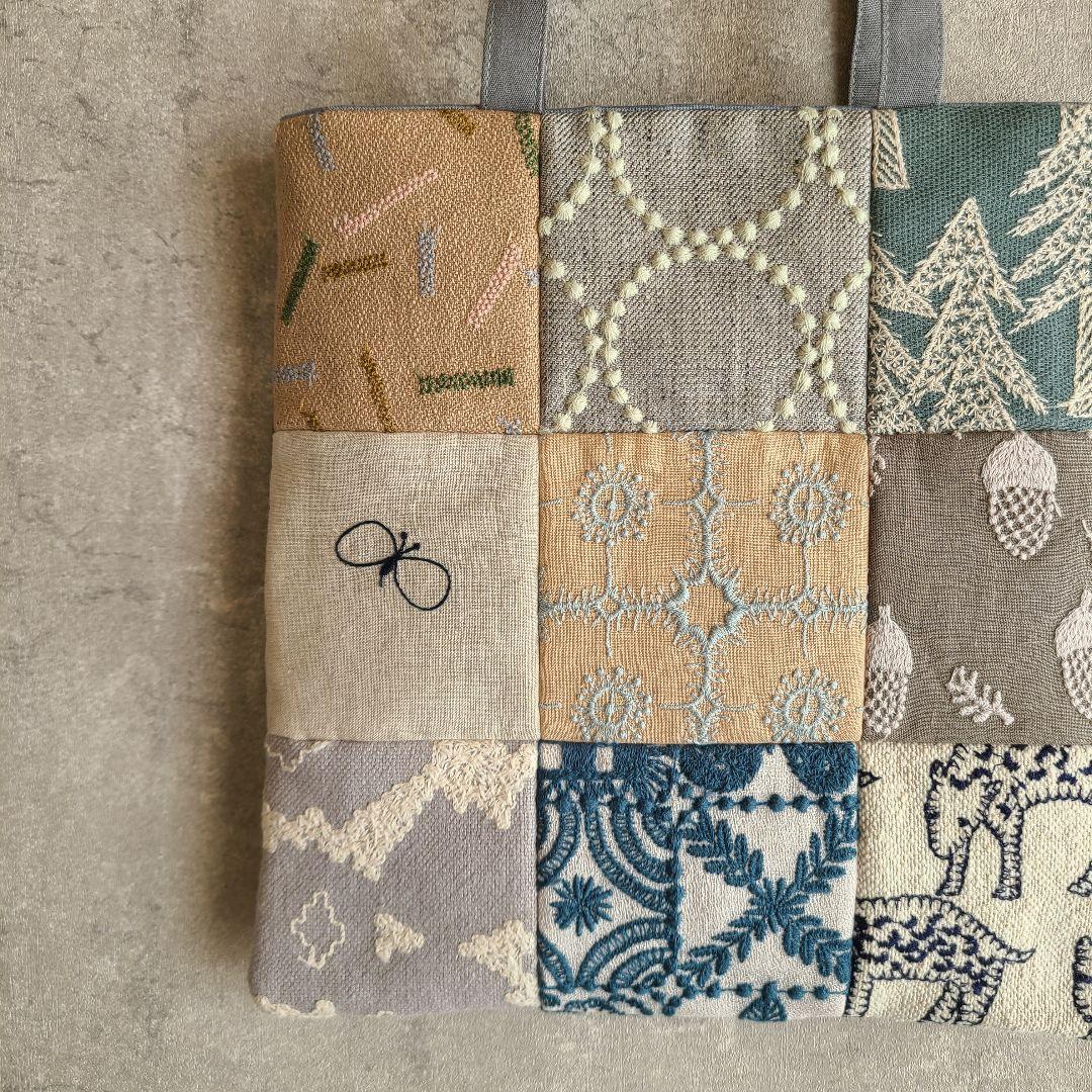 ミナペルホネン　ハンドメイドバッグ・１