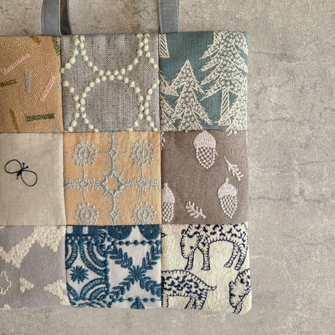 ミナペルホネン　ハンドメイドバッグ・１