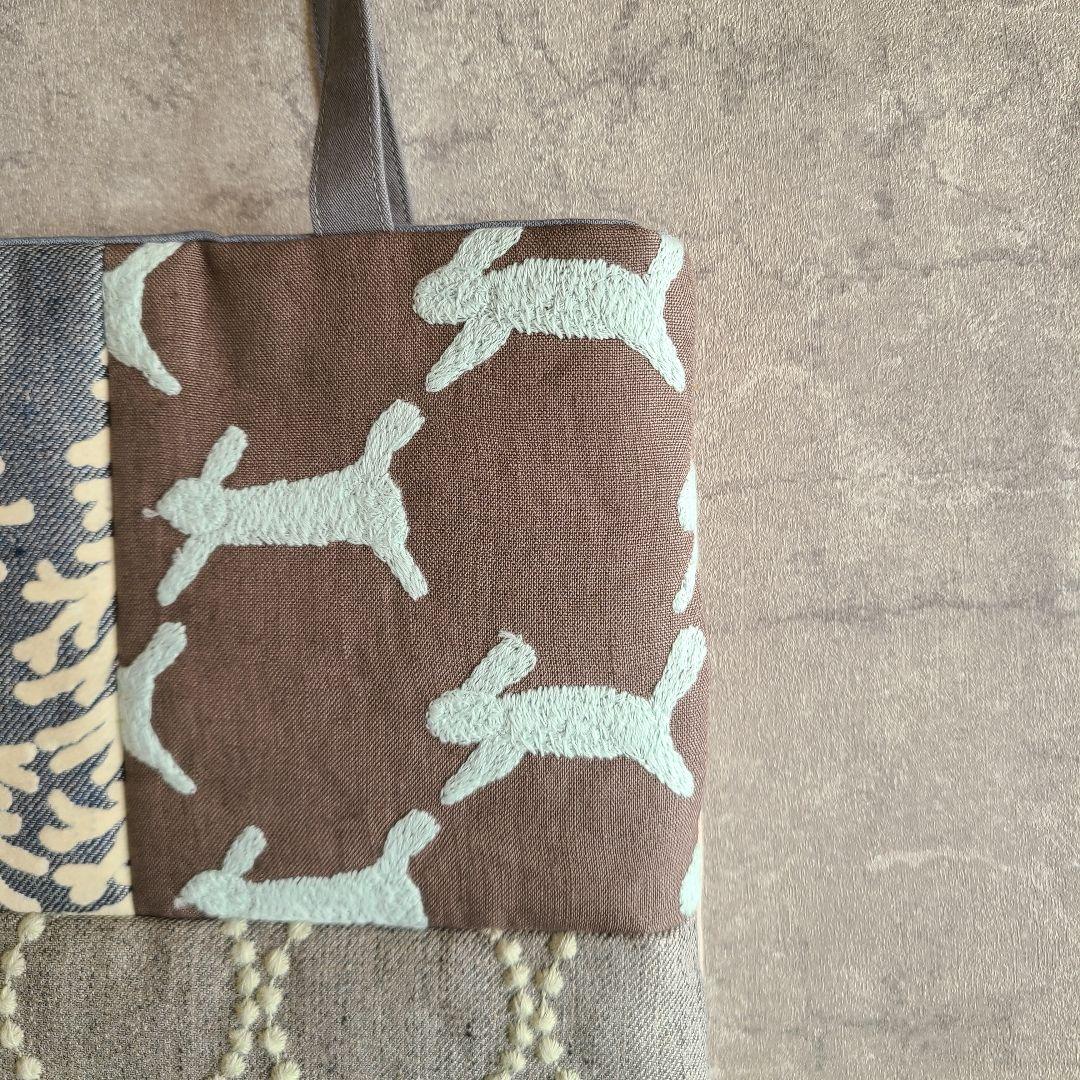 ミナペルホネン　ハンドメイドバッグ・１