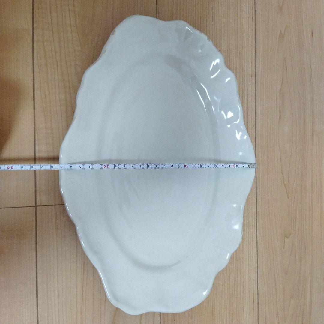 美品)　ヤナカーン　陶器のお皿　オーバルプレート