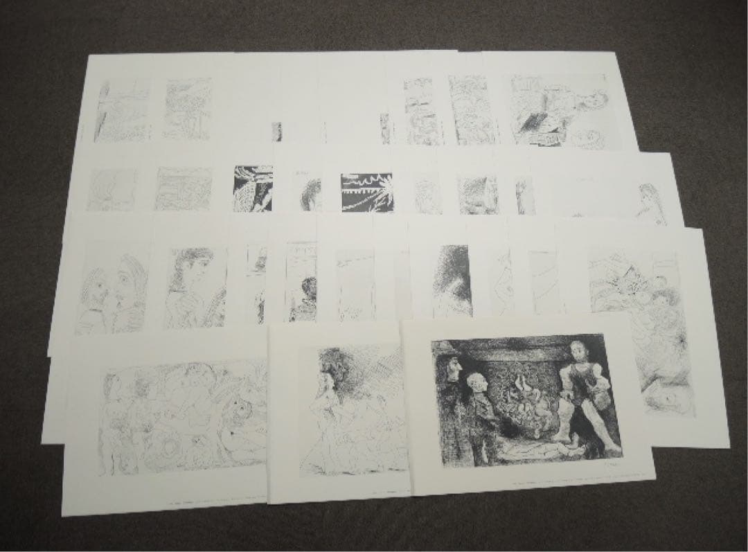 ピカソ銅版画作品集PICASSO 347限定1500部　定価34万円 時事通信社