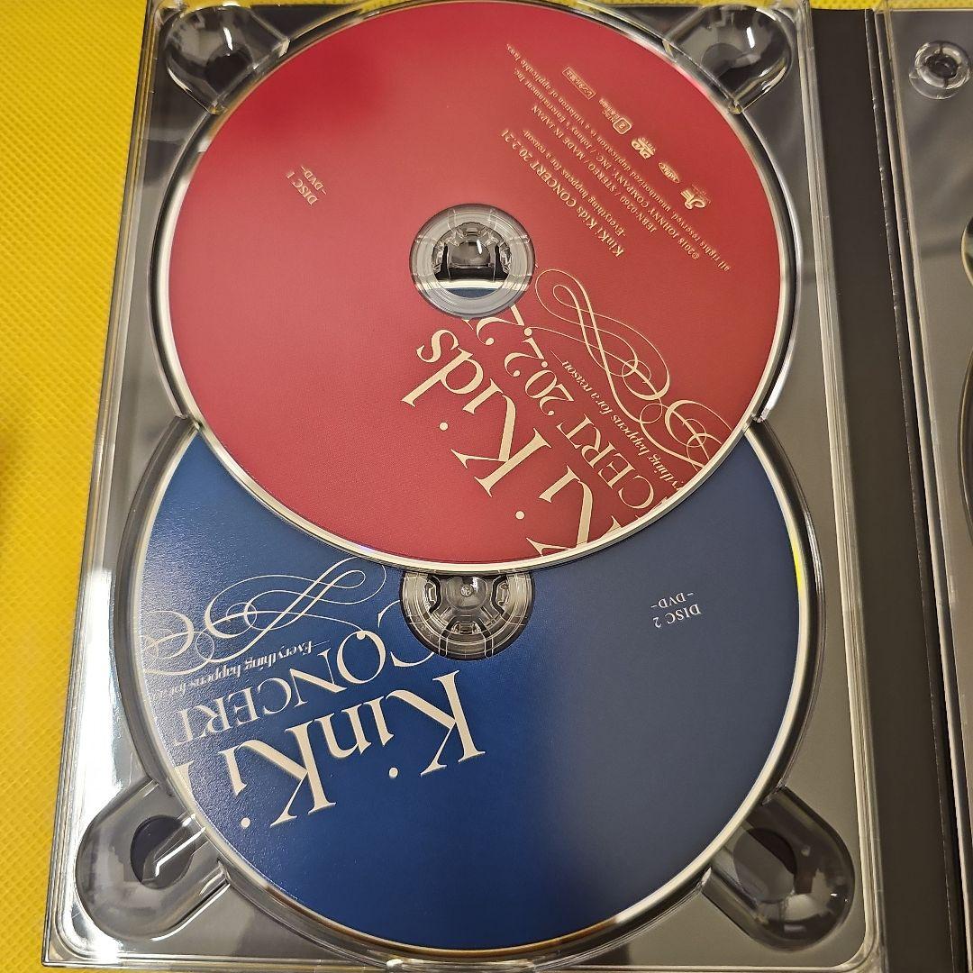 KinKi Kids CONCERT 20.2.21 DVD初回盤 DOMOTO