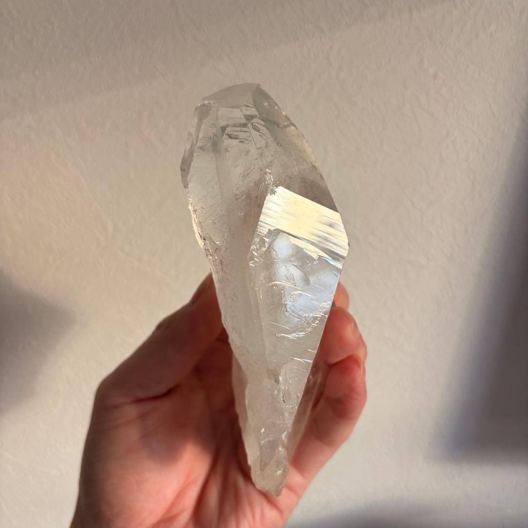 透明度抜群】ヒマラヤ水晶 マニカラン産 クラスター 347g 浄化 守護