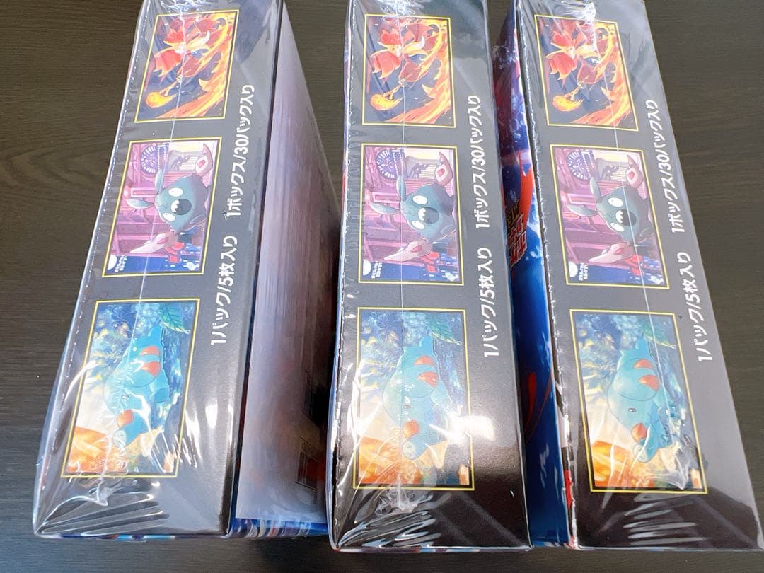ポケモンカード ニンジャスピナー BOX 新品未開封 シュリンク付き ３BOX