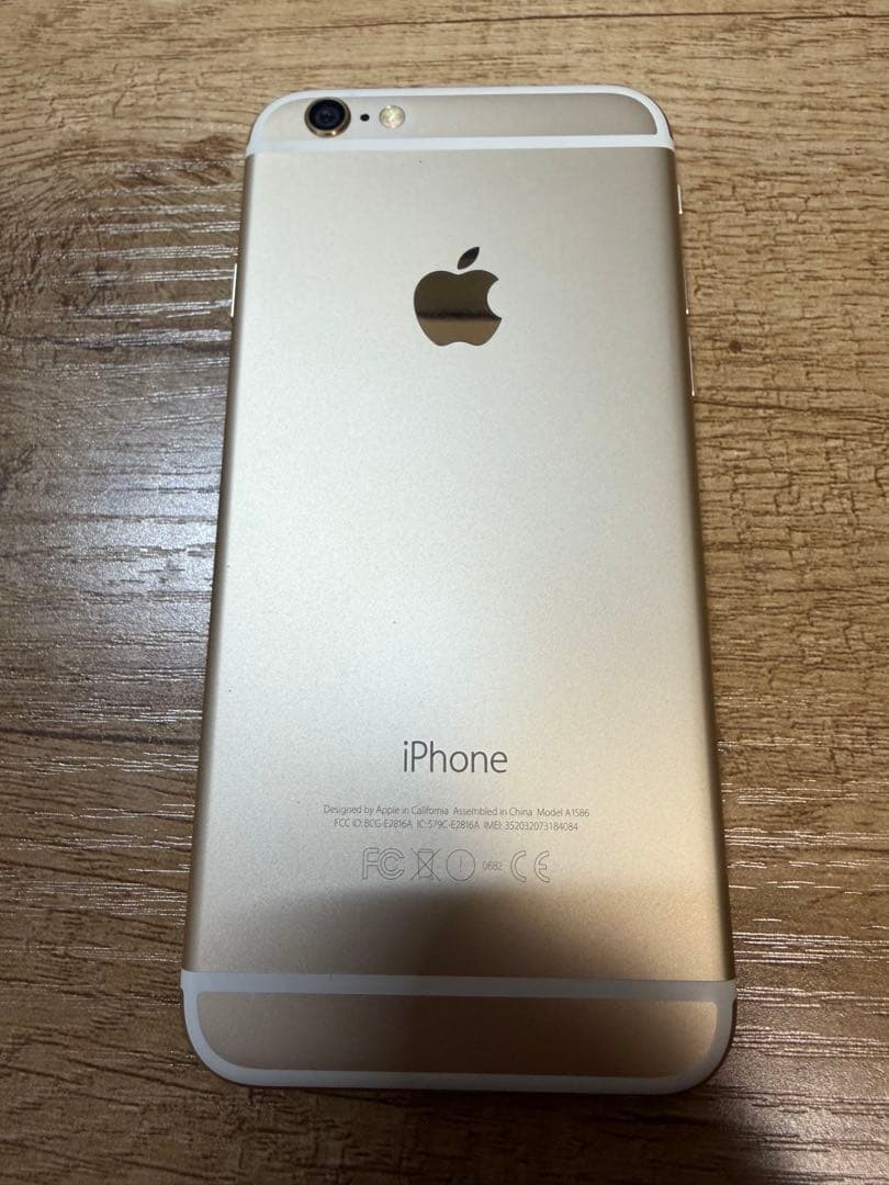 Apple iPhone 6 ゴールド 64GB