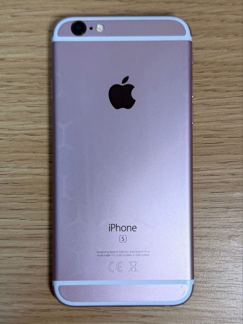 iPhone6s ローズゴールド　docomo 32GB