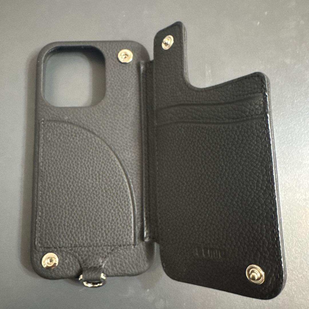 【極美品】DEMIU ブラック iPhone15pro