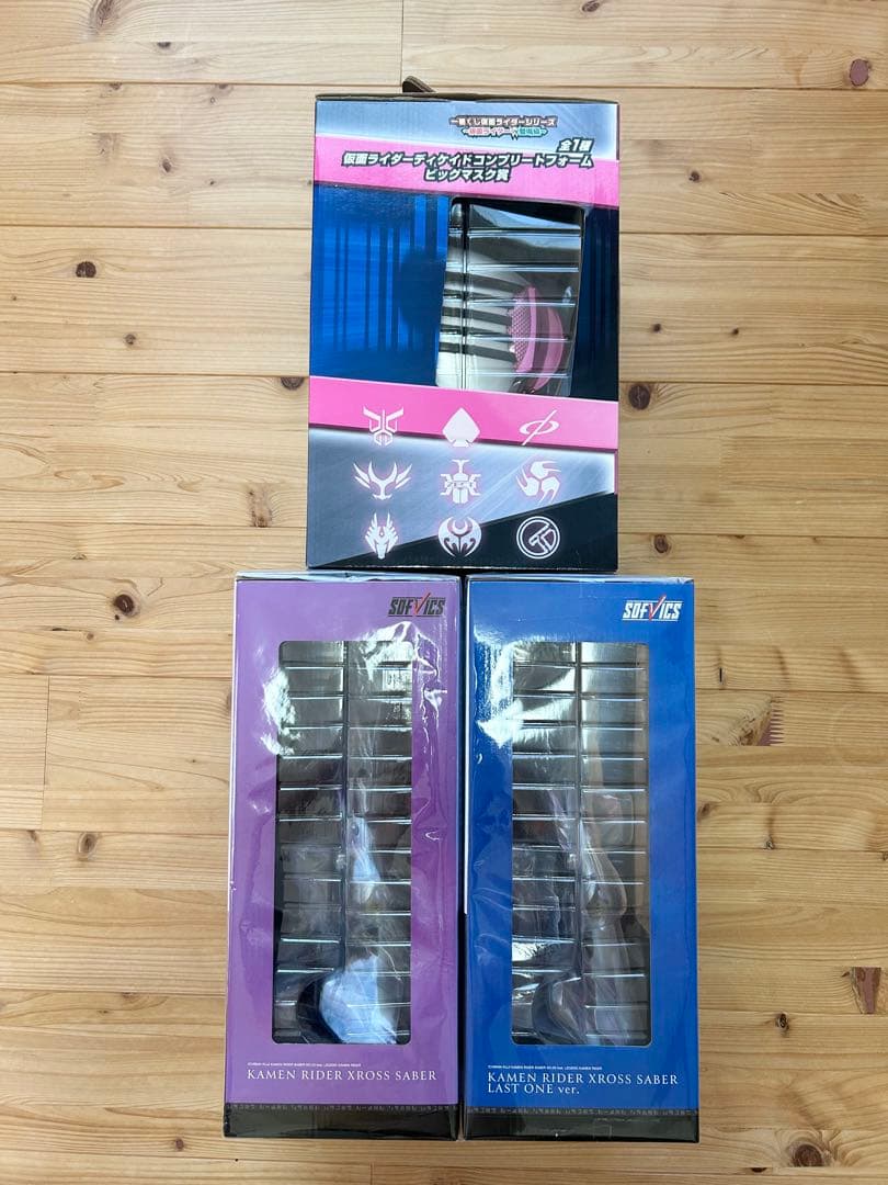一番くじ 仮面ライダー ディケイド セイバー フィギュア 3個セット