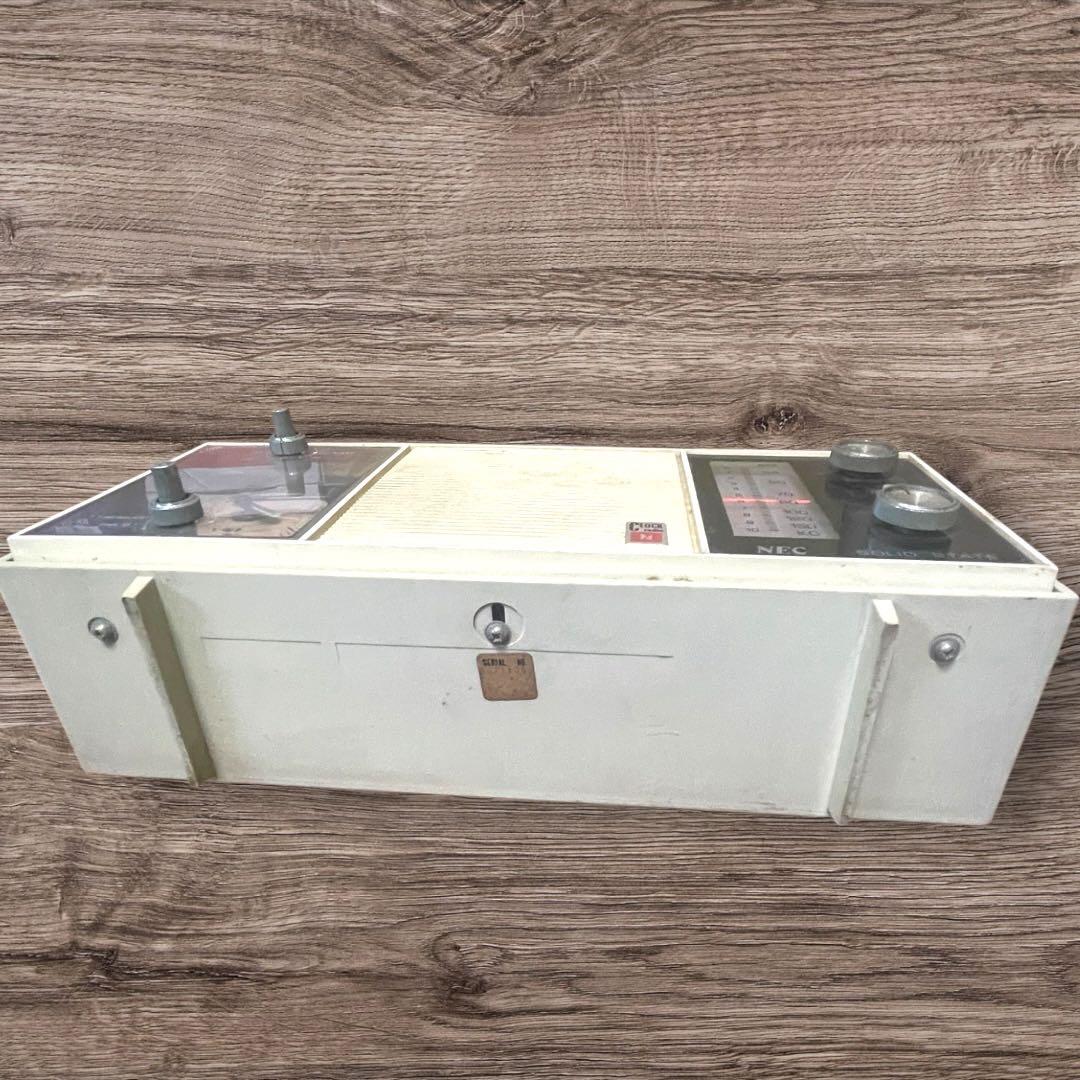昭和レトロNEC 新日本電気６石トランジスターラジオNTC-6H78アンティーク