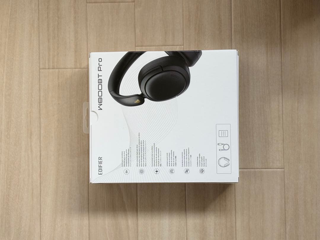 WB800BT Pro ワイヤレスヘッドホン ブラック