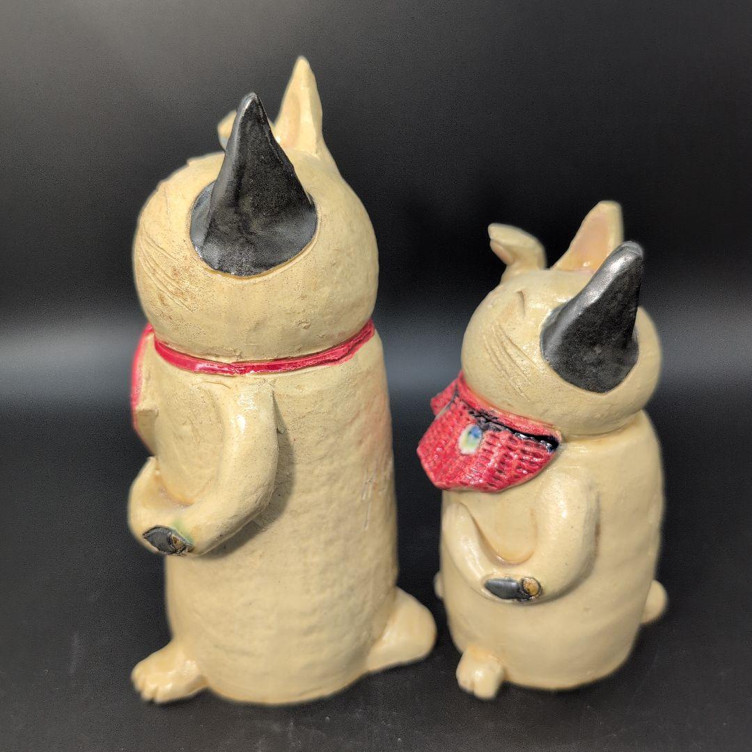 【新品未使用】縁起物 癒し 金運 招き猫 セット 特注品 瀬戸焼