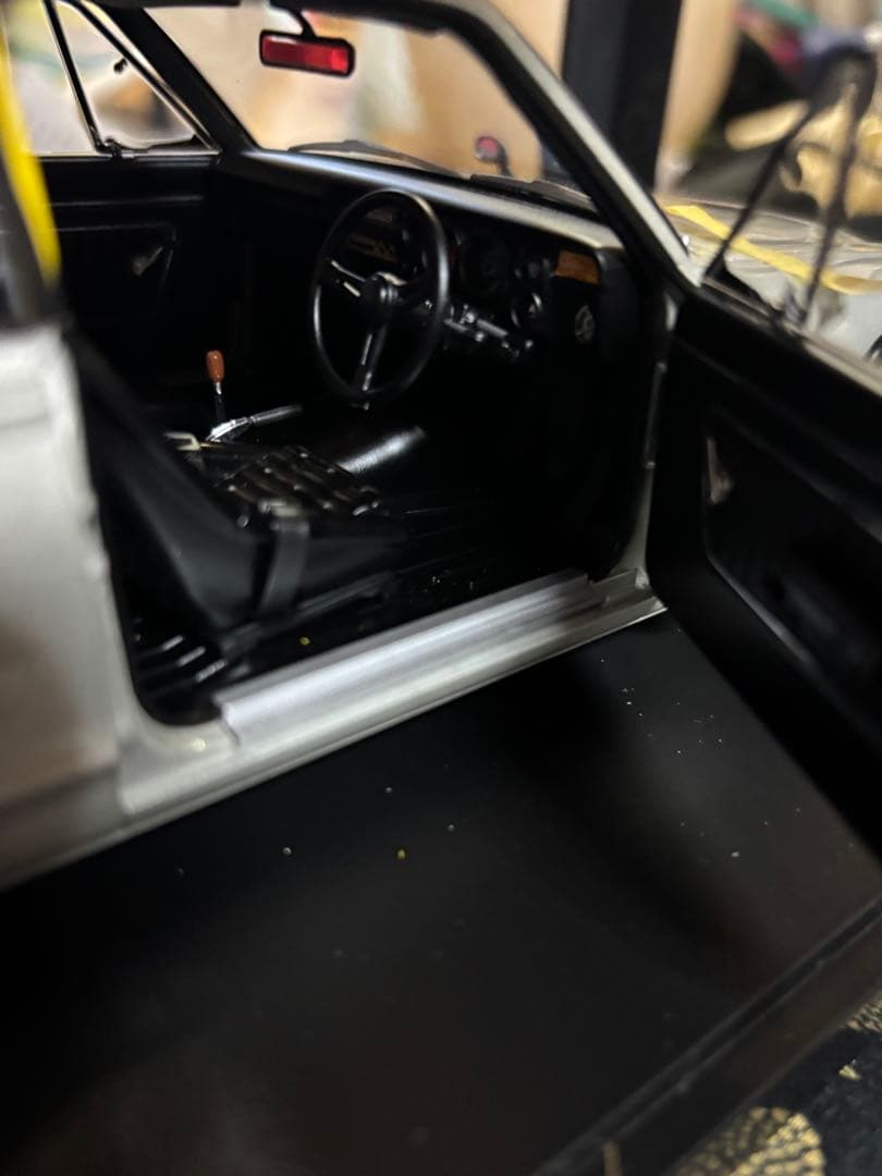 オ−トaスカイラインハコスカ1／18チュ−ンドバ−ジョン改造カスタム 25日まで