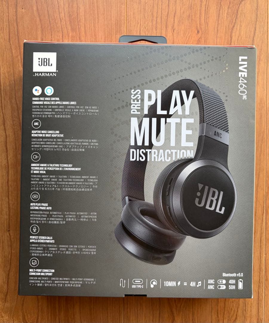 JBL LIVE 460NC ワイヤレスヘッドホン