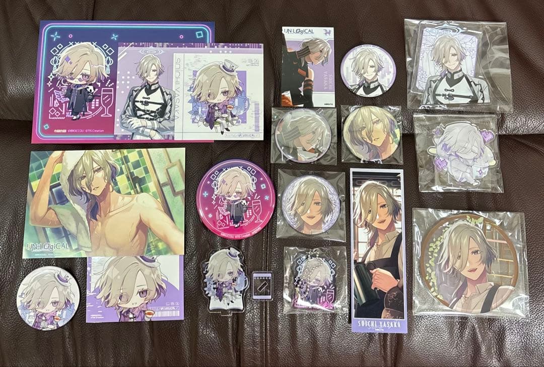 UN:LOGICAL アンロジカル 弥坂奏壱 缶バッジ アクスタ ブロマイド