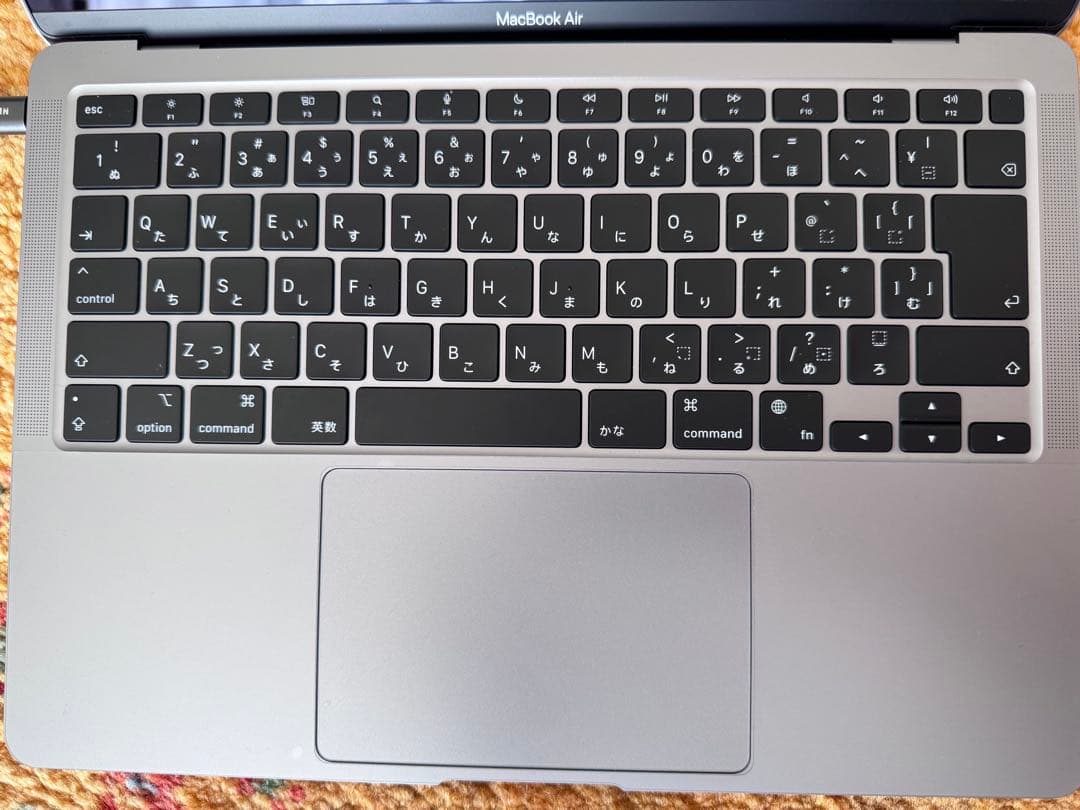 MacBookAirM1メモリ8GBSSD512GBアクセ付き/バッテリー97%