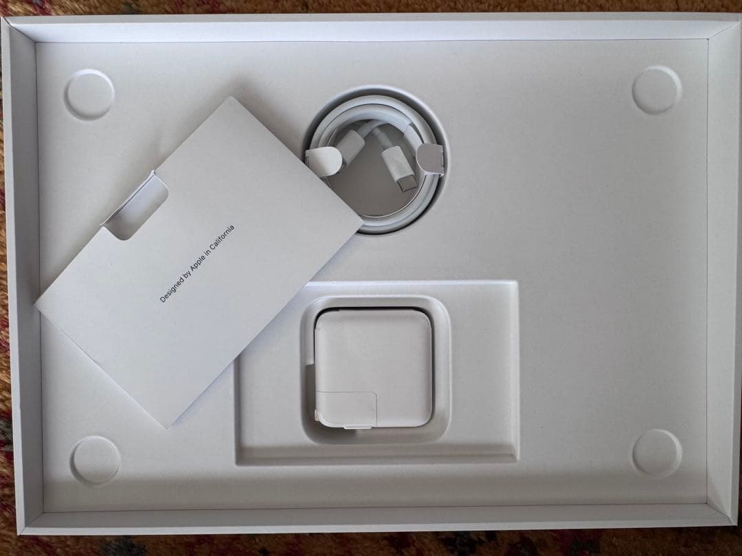 MacBookAirM1メモリ8GBSSD512GBアクセ付き/バッテリー97%