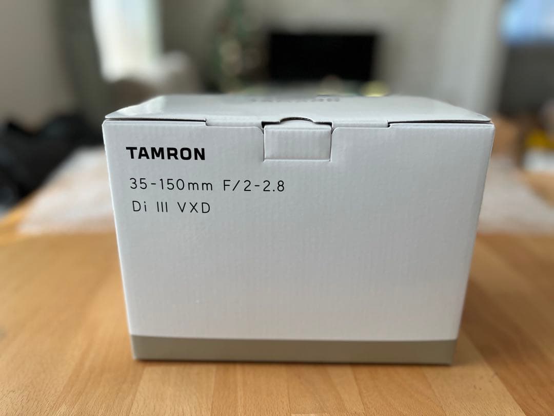 TAMRON35-150mm F/2-2.8 SONY Eマウント 新品購入