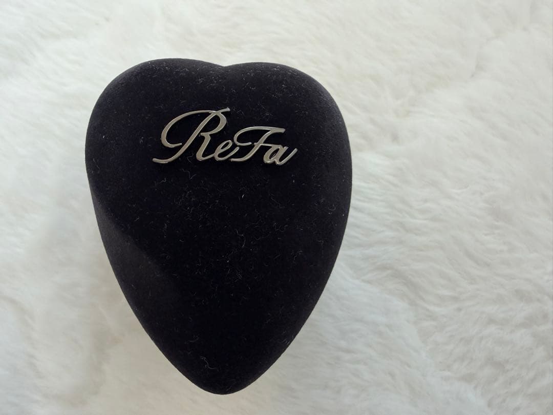 ReFa リファ　銀座限定　ベルベットハートブラシ　黒　豚毛
