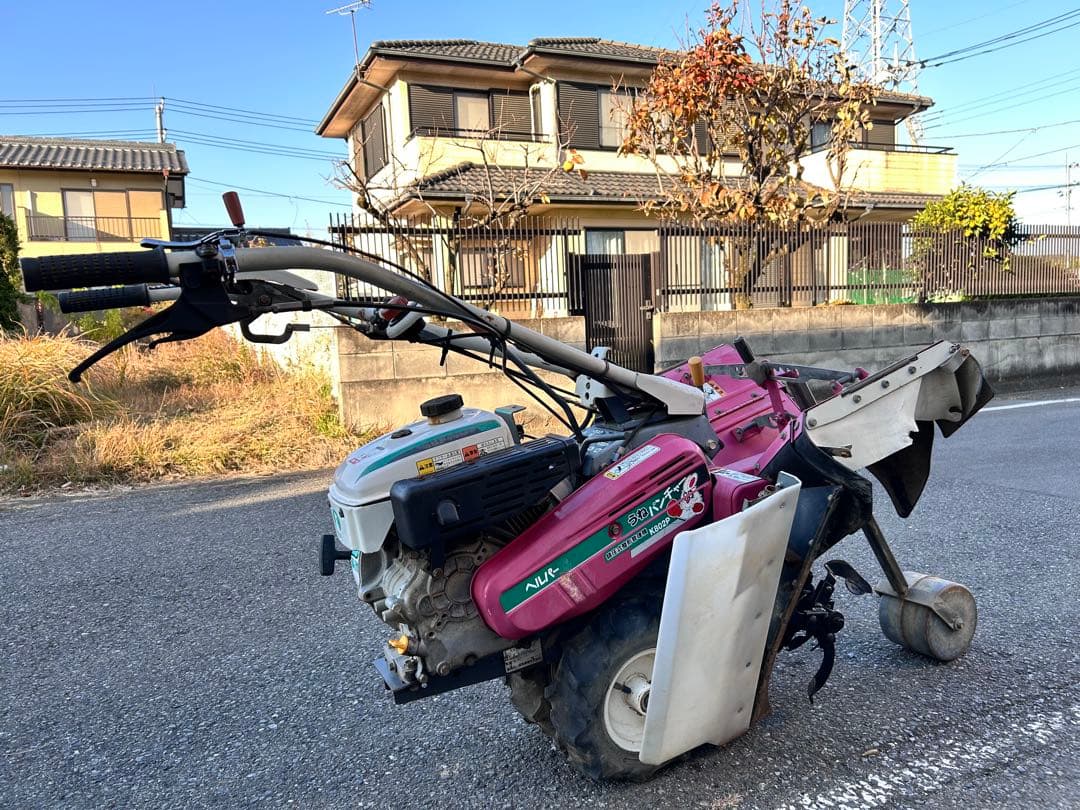 畝立機　畝パンチャー　K802P ヘルパー　いちご管理機　整備済み、稼働品