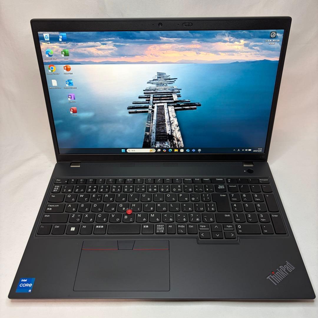 美品 ThinkPad L15 Gen3 第12世代 i5 16GB フルHD