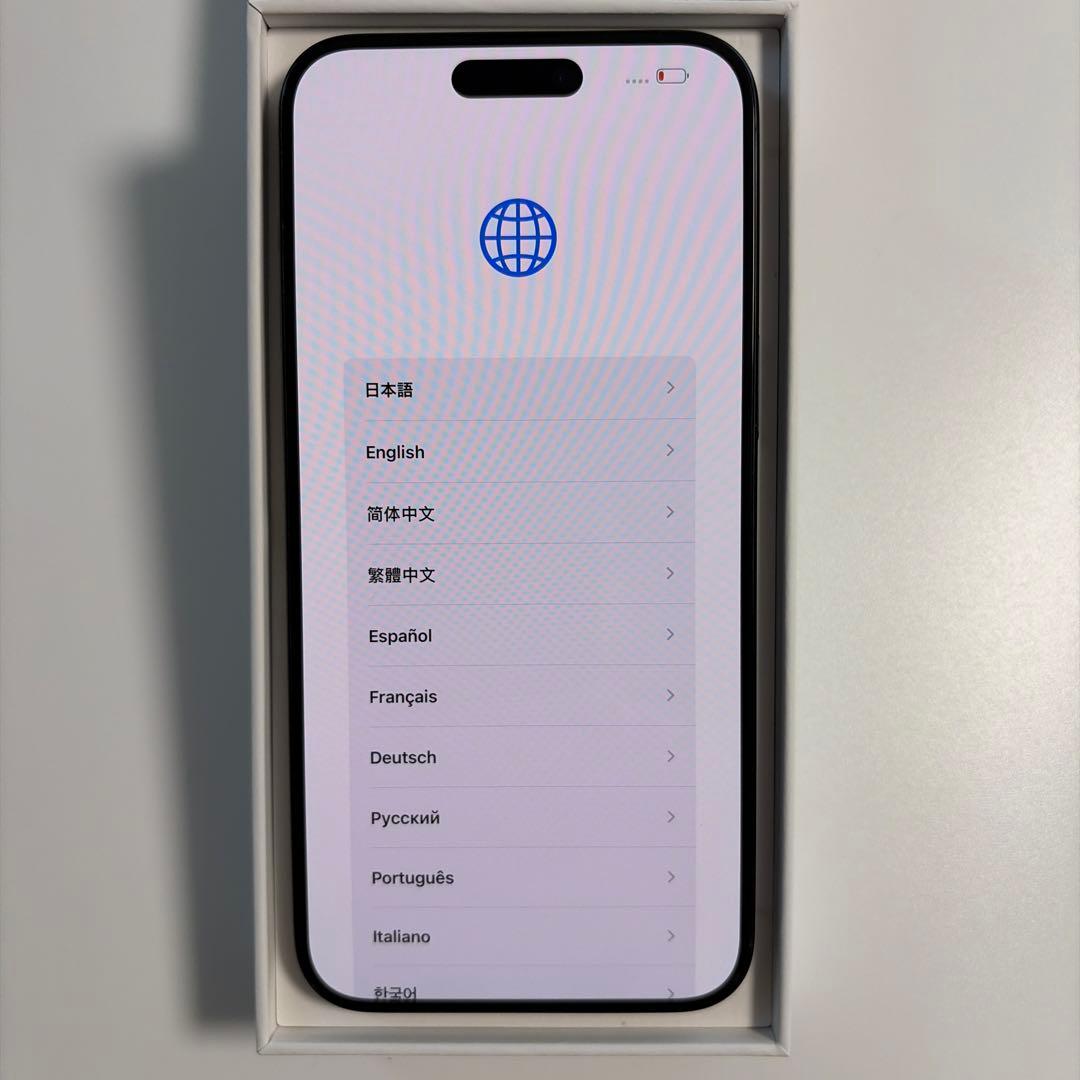 Apple iPhone 15 Pro MAX ブルーチタ 256Sim フリー