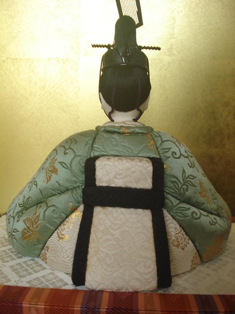 原米洲　雛人形　お雛様　親王飾り　ひな祭り　木目込み　人形　日本人形