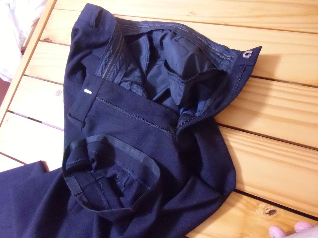 ＢＷドイツ軍/連邦軍＊海軍＊官給品＊制服ＷＯＯＬパンツ＊約８６ｃｍ（実物）