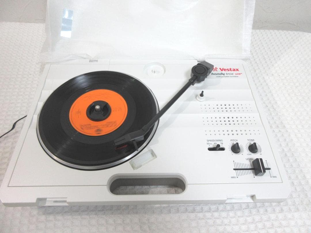 Vestax ポータブルターンテーブル handytrax USB