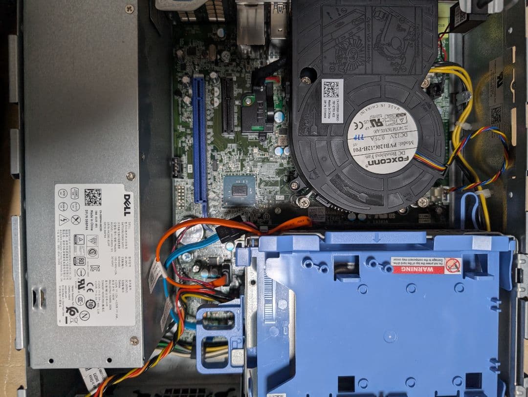 スリムデスクトップパソコン 2台 CPU有 HDDなし