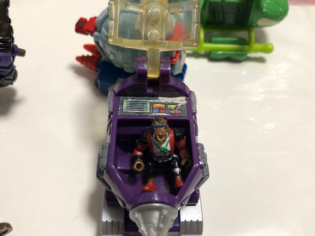 ミュータントタートルズ　ドナテロ　ミニタートルマシン　セット