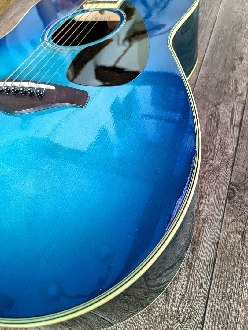 YAMAHA FG820 青色 6弦 アコースティックギター ドレッドノート