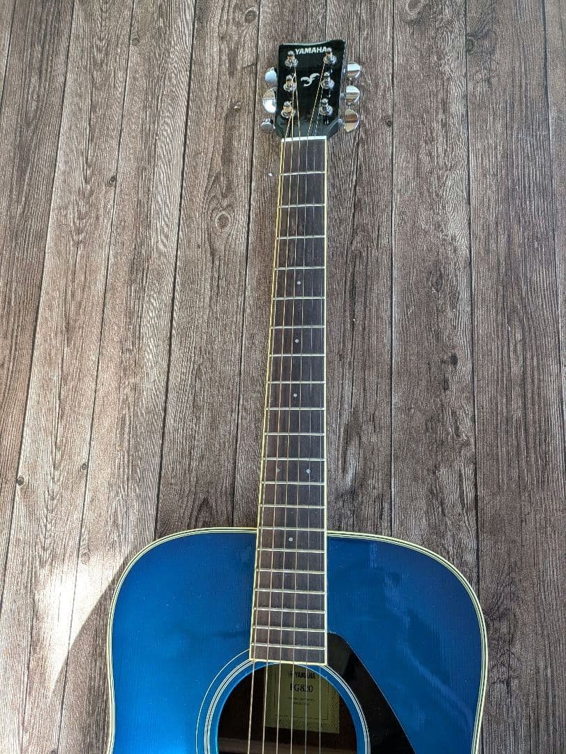 YAMAHA FG820 青色 6弦 アコースティックギター ドレッドノート