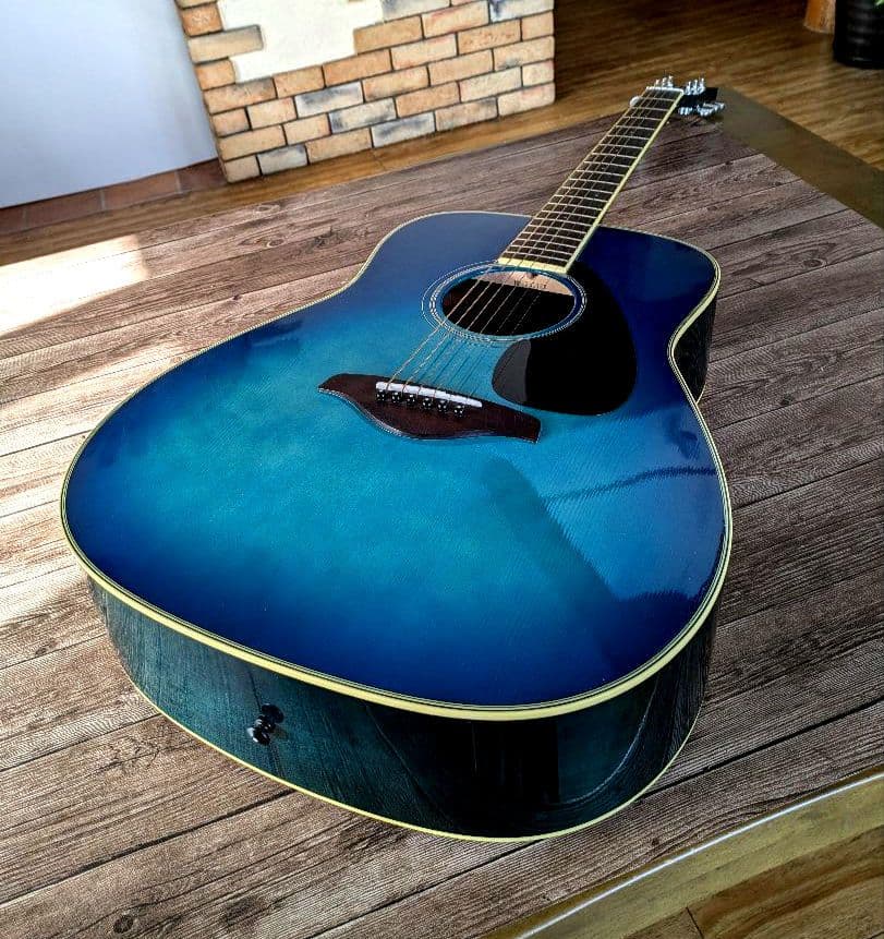 YAMAHA FG820 青色 6弦 アコースティックギター ドレッドノート