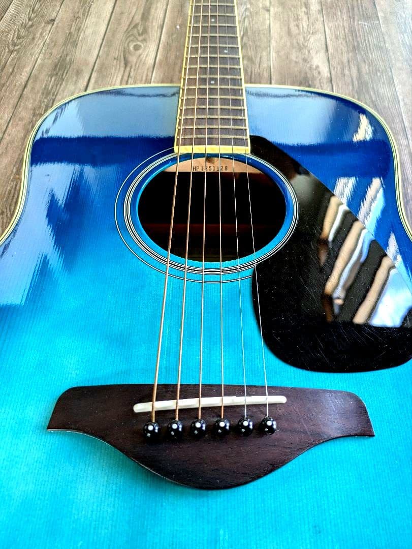 YAMAHA FG820 青色 6弦 アコースティックギター ドレッドノート