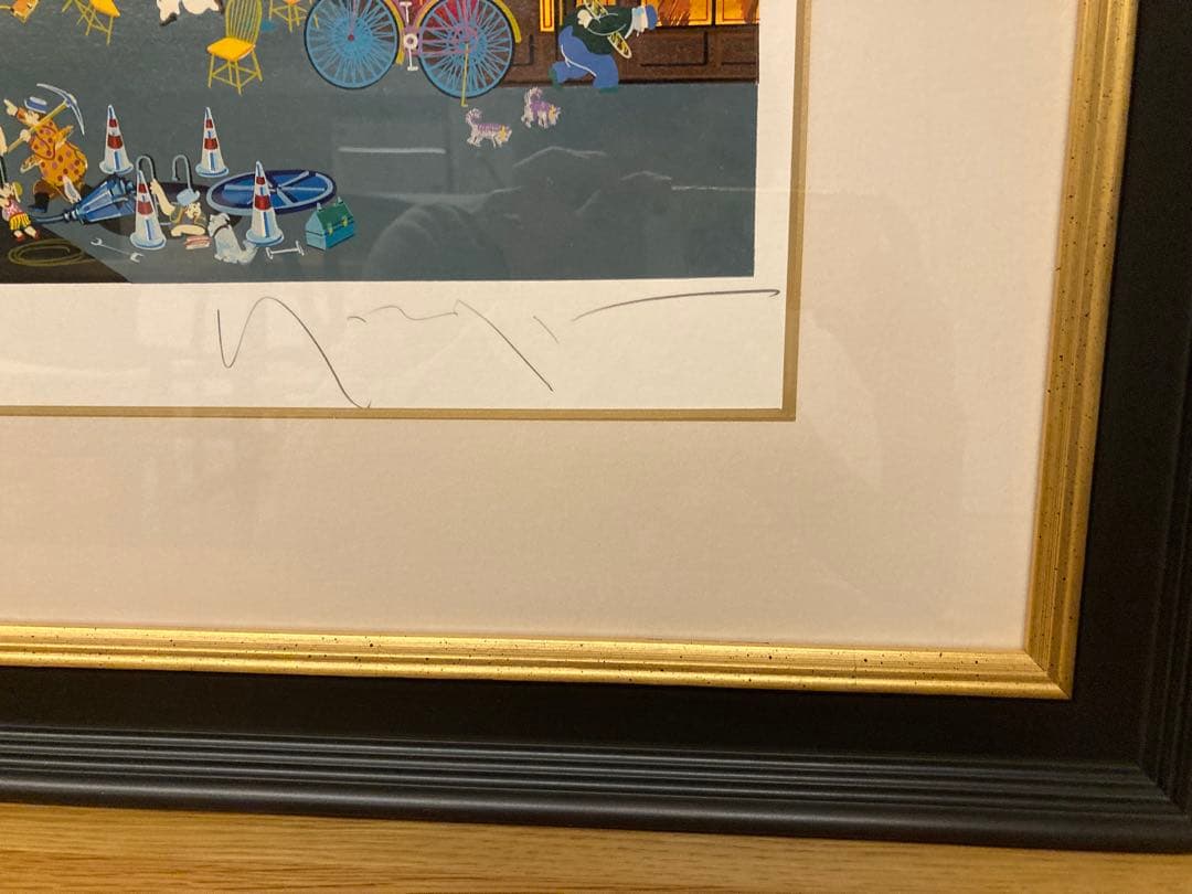 ヒロ・ヤマガタ Circus in the Square シルクスクリーン