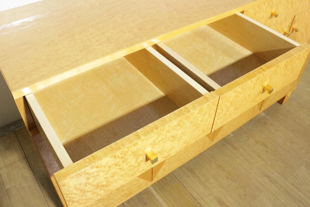 プ*）様 IDC大塚家具最高級「スプレンダー」シリーズ★バーズアイメープル　サイ