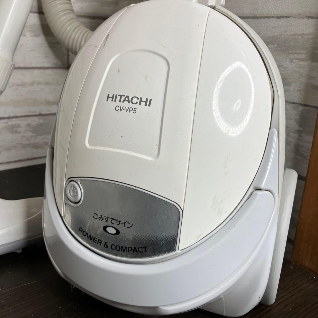 日立 CV-VP5 紙パック式掃除機 2019年製