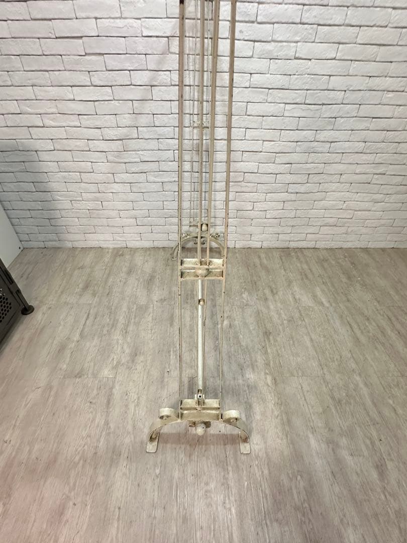 【東京都内23区配送無料】ビンテージ　アイアン　ハンガーラック　スタンド　什器