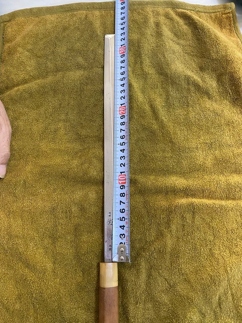 14本の本焼き包丁セット鹿皮のカバン付き