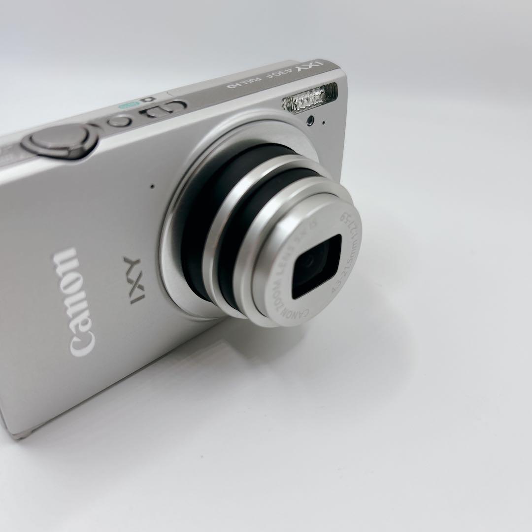 【動作品】Canon IXY 430F コンデジ デジカメ カメラ シルバー