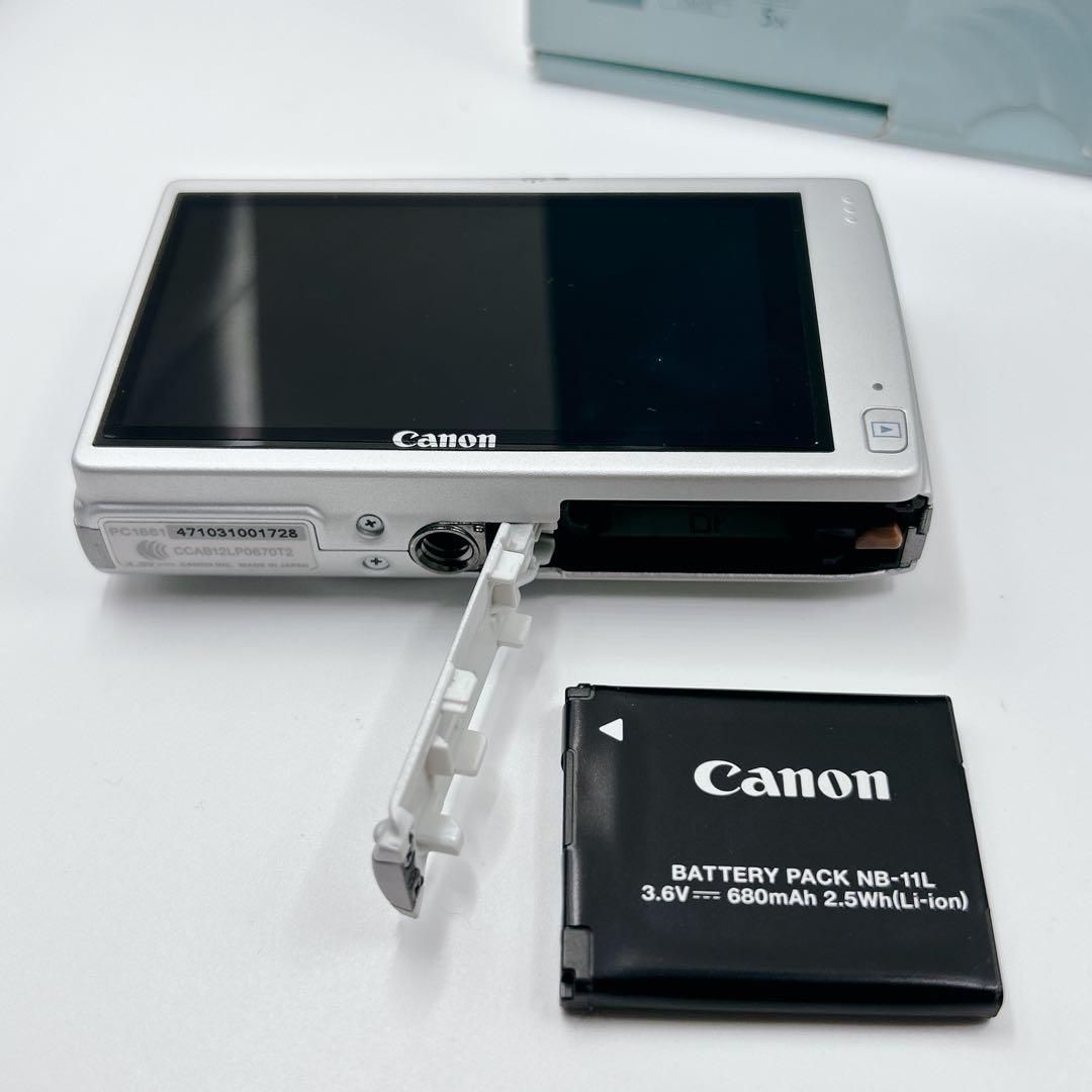 【動作品】Canon IXY 430F コンデジ デジカメ カメラ シルバー