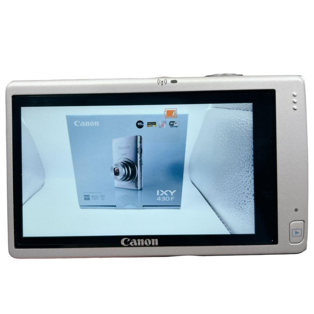 【動作品】Canon IXY 430F コンデジ デジカメ カメラ シルバー